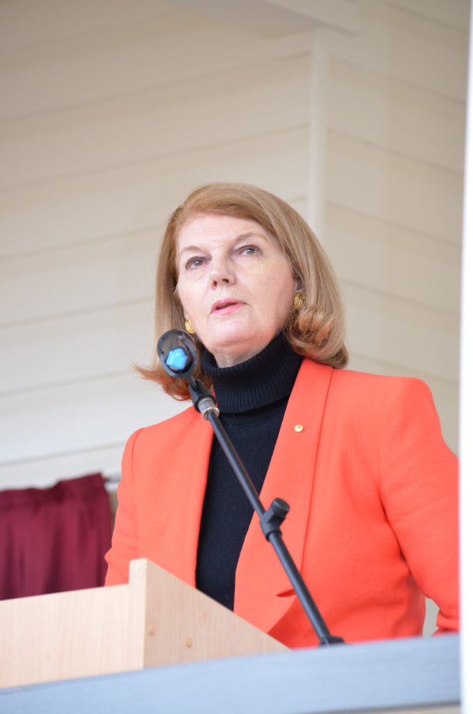 Govenor of Queensland, Penelope Wensley.